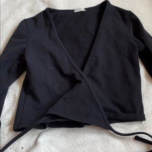 Brandy Melville wrap shirt